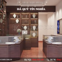 Thiết Kế Nội Thất Cửa Hàng Đá Quý Tín Nghĩa - Anh Nghĩa - Cầu Giấy